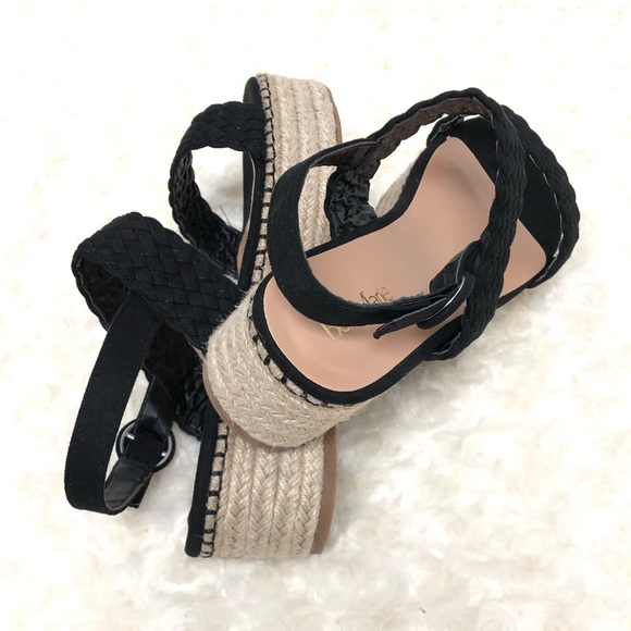 Suede Espadrille Flatforms - Picture 3 of 8